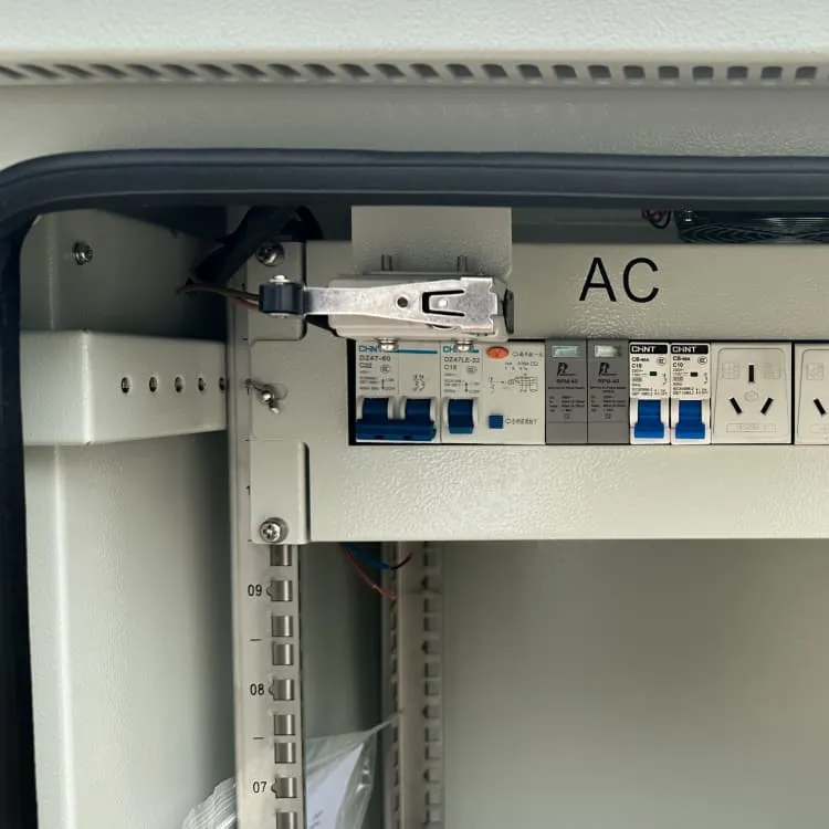 New energy battery cabinet circuit flow
